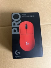 Logitech PRO X SUPERLIGHT 2 SE LIGHTSPEED Lightweight Wireless ‼️✅ RED