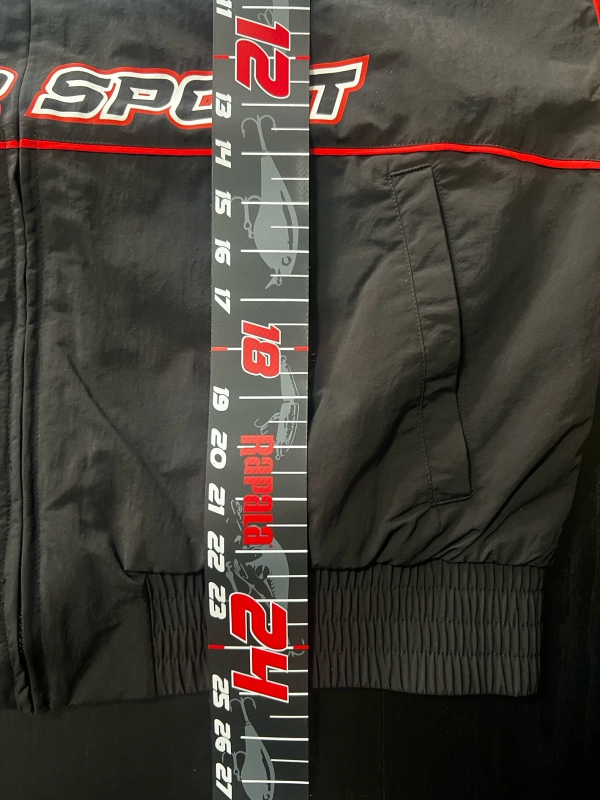 Large🔥Puma F1 Pilot Jacket Mens Formula 1 Bomber Full Zip Black 635353 01 - product detail image 10