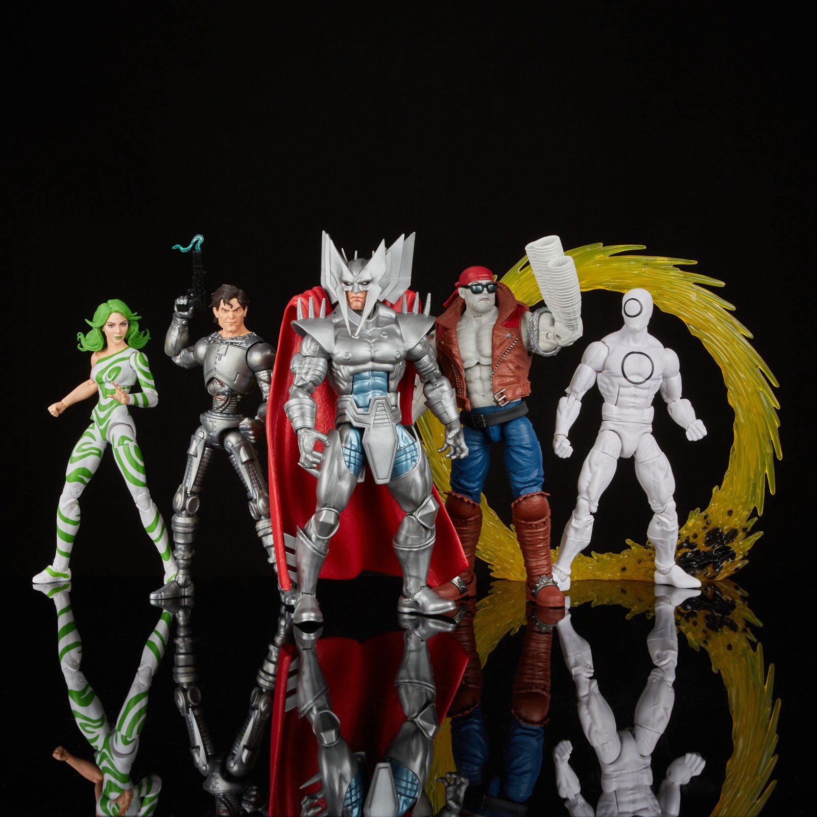 Pack figurines articulées Marvel Legends Villains X-Men avec accessoires