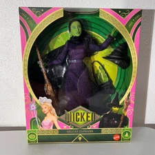 Mattel Wicked Deluxe Elphaba Doll Wizard of Oz Broadway Musical NEW in Box