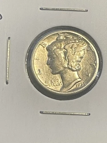 1935-S Mercury Head Silver Dime  VF X2738