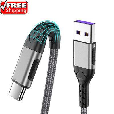 USB C Cable, Upgarded 2Pack 10Ft Fast USB Type C Charging Cable for Android/Phon