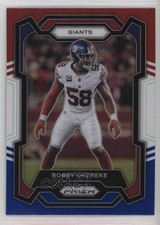 2023 Panini Prizm Red White & Blue Prizm Bobby Okereke #124 0g7