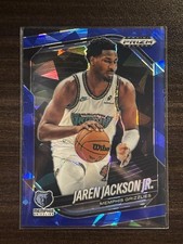 2024-25 Prizm Black Jaren Jackson Jr. Blue Ice Prizm #51/125 Grizzlies