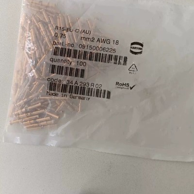 100pcs HARTING 09150006225 Brand New Female Crimp Pin 