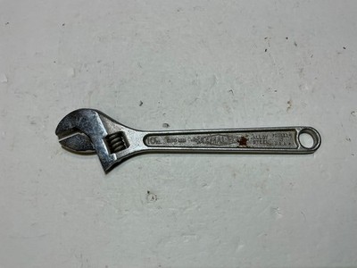 Diamond Tools USA 10'' Inch 250mm Adjustable Wrench Vintage Chrome Finish