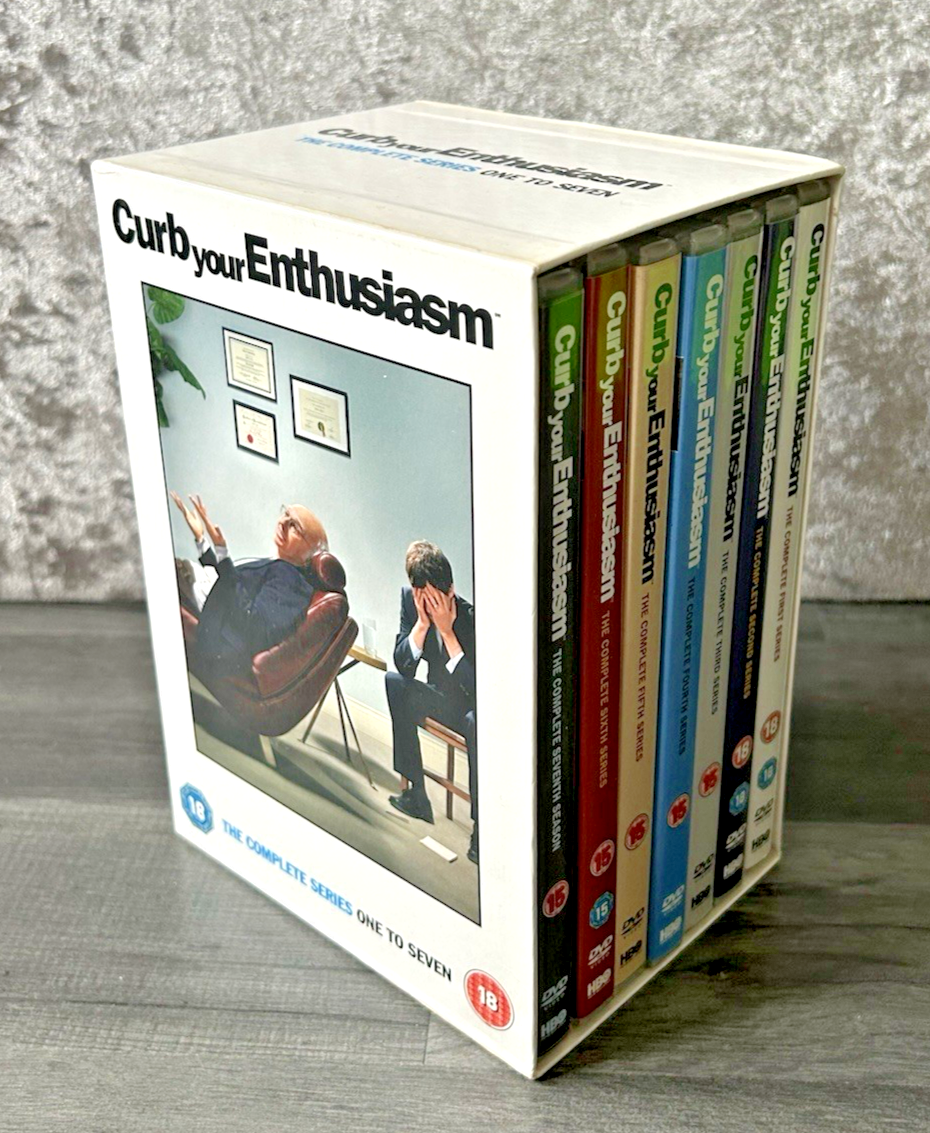 Curb Your Enthusiasm - Series 1-7 - Complete (DVD, 2010) Boxset Seasons