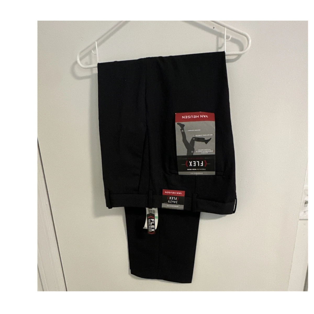 slim fit dress slacks Premium Soft Lux Flex Dress Pant – Van Heusen main image 1