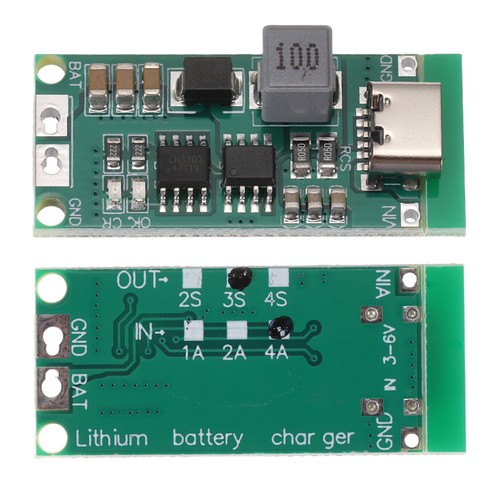 3pcs Lithium Battery Boost Charging Module 2S 3S 4S to 8.4V 12.6V 16.8V ...