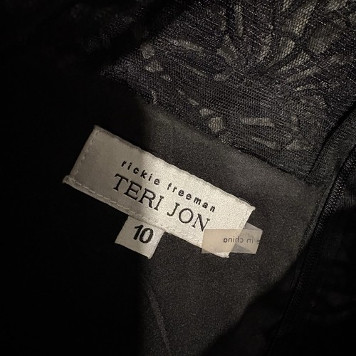 Rickie Freeman For Teri Jon New Embellished Midi Gown Size 10 - Picture 19 of 24