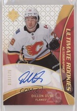2018 Ultimate Collection 2008-09 Retro Rookies /175 Dillon Dube #RRA-DD Auto 0zu