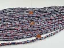 20 Strands 15" India Handmade Chevron Glass Beads Wholesale Bulk Lot BK-04   