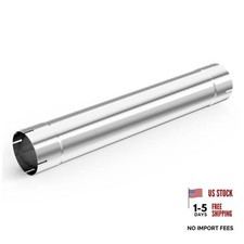 4 Muffler Replacement Pipe Straight Exhaust Pipe 4 Stainless Steel 4inch 4 Muffler Replacement Pipe Straight Exhaust Pipe 4 Stainless Steel 4inch