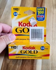 NOS Kodak GOLD Color Print Film 24 Exposure Cartridges Exp 06/2001