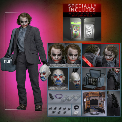 Presale**Hot Toys The Joker (Bank Robber Version) (Artisan Edition)