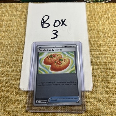 Buddy-Buddy Poffin 184/217 Reverse Holo Common ME: Ascended Heroes Pokemon NM