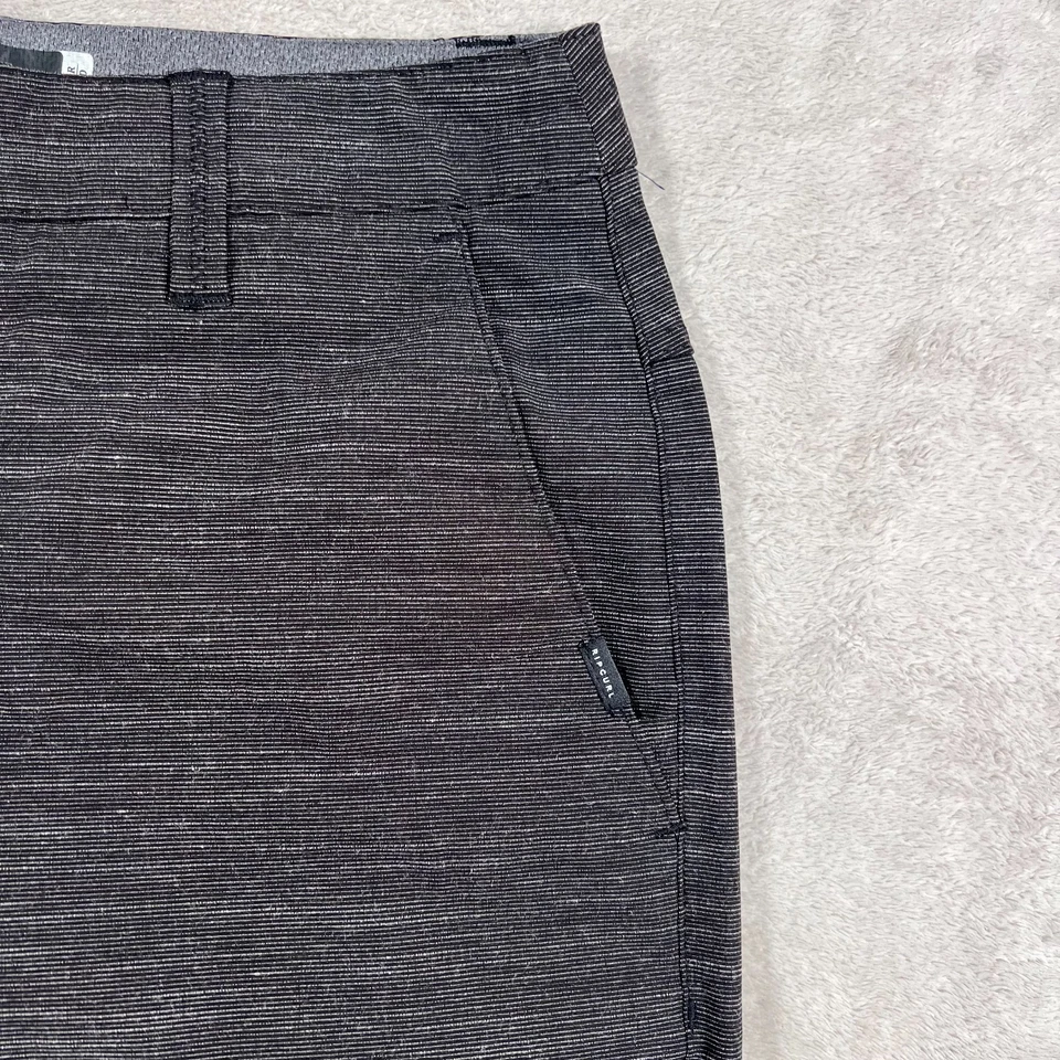 Rip Curl Shorts Mens 30 Waist Heather Black Hybrid Quick Dry Active Boardwalk - Image 3 of 4