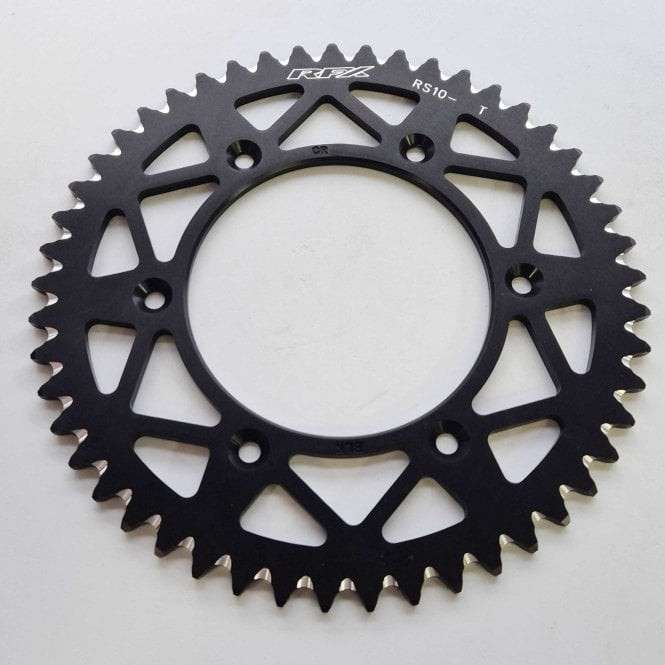 RFX Pro Series Elite 50T REAR Sprocket - CR125/250/500 CRF250/450 (Black)