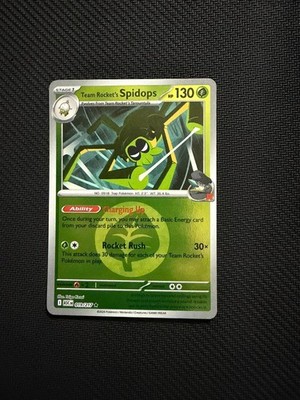 Team Rocket's Spidops (Energy Symbol) 019/217 Ascended Heroes Reverse Holo NM