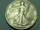 1917-D OBV. MM WALKING LIBERTY HALF   NICE  GRADE  COIN