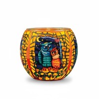 Leuchtglas Eulen Owls By Night Teelicht Windlicht Glas Eulen Motiv Deko Kerzen