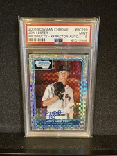 2006 Topps Chrome Jon Lester #BC239 Xfractor PSA 9 Mint RC Rookie HOF 2027
