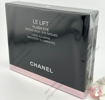 CHANEL LE LIFT FLASH EYE 10ペア Chanel Le Lift Smooths Firms Tightening Effect FLASH EYE Patches