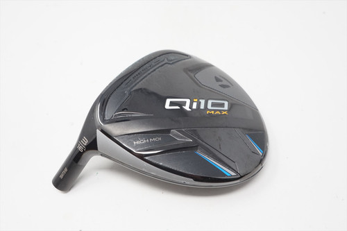 LH Taylormade Qi10 Max 16* #3 Fairway Wood Club Head Only Fair 1280236 Lefty - Picture 1 of 4