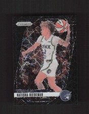 2024 Panini Prizm WNBA #18 Natisha Hiedeman Black Velocity Prizms #/39