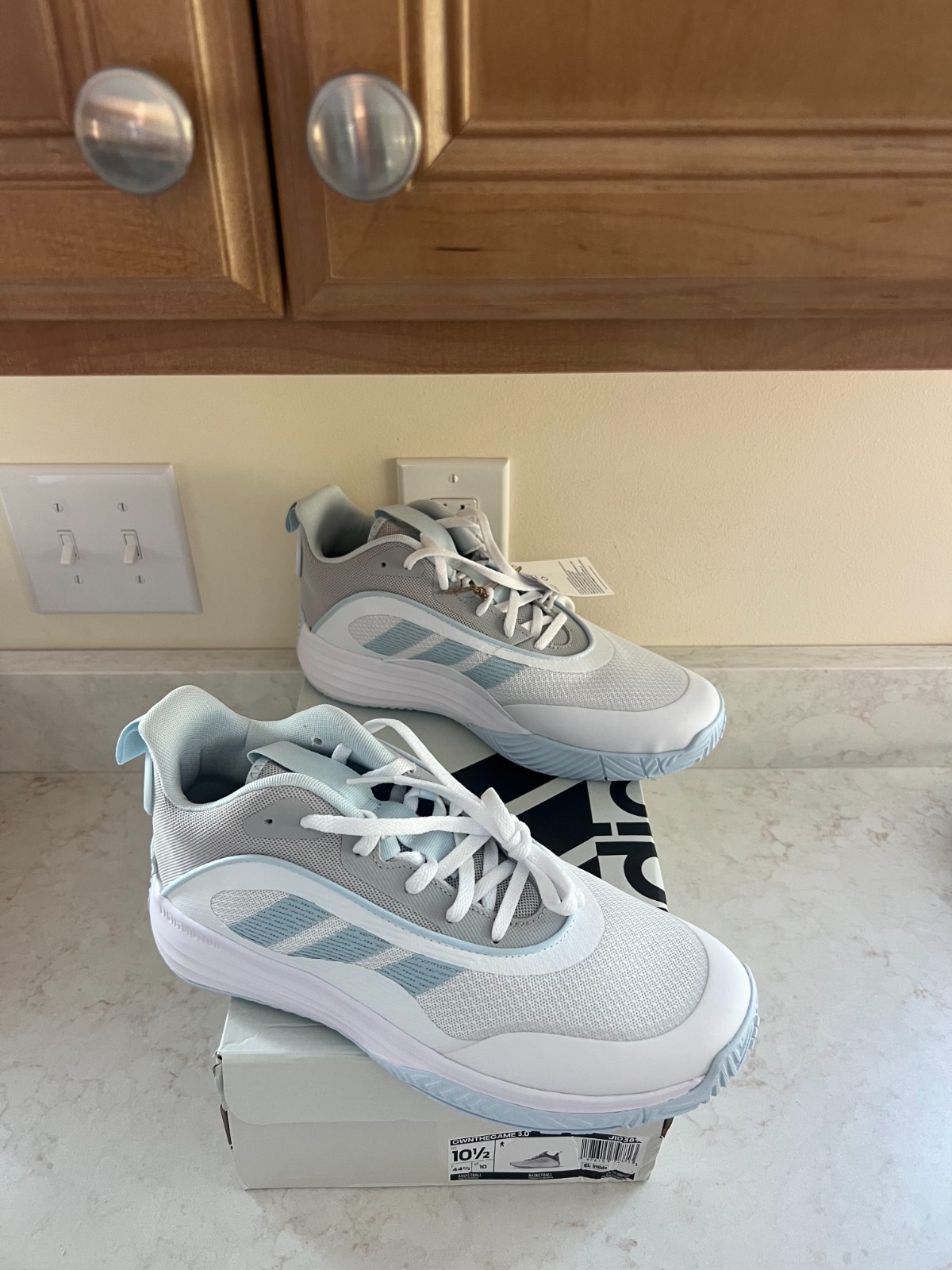 White Light Blue Ji038 Size 10.5