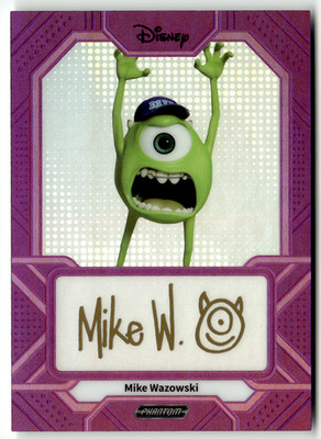 Kakawow Disney Phantom 2025 No. PD-SIP-49 Mike Wazowski Script Art Auto 12/115