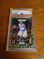 Carmelo Anthony 2024 Panini Prizm #186 King Snake Gold Snakeskin SSP PSA 9