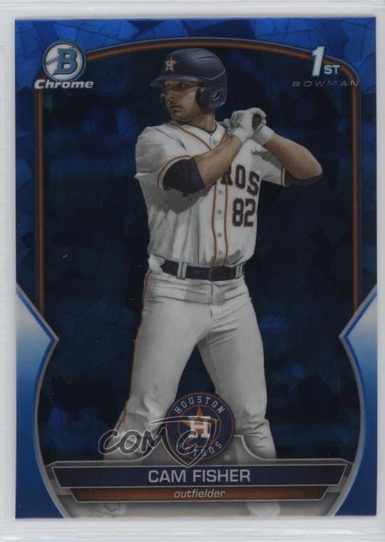 2023 Bowman Chrome Draft Sapphire Edition Cam Fisher #BDC-35 1kp3