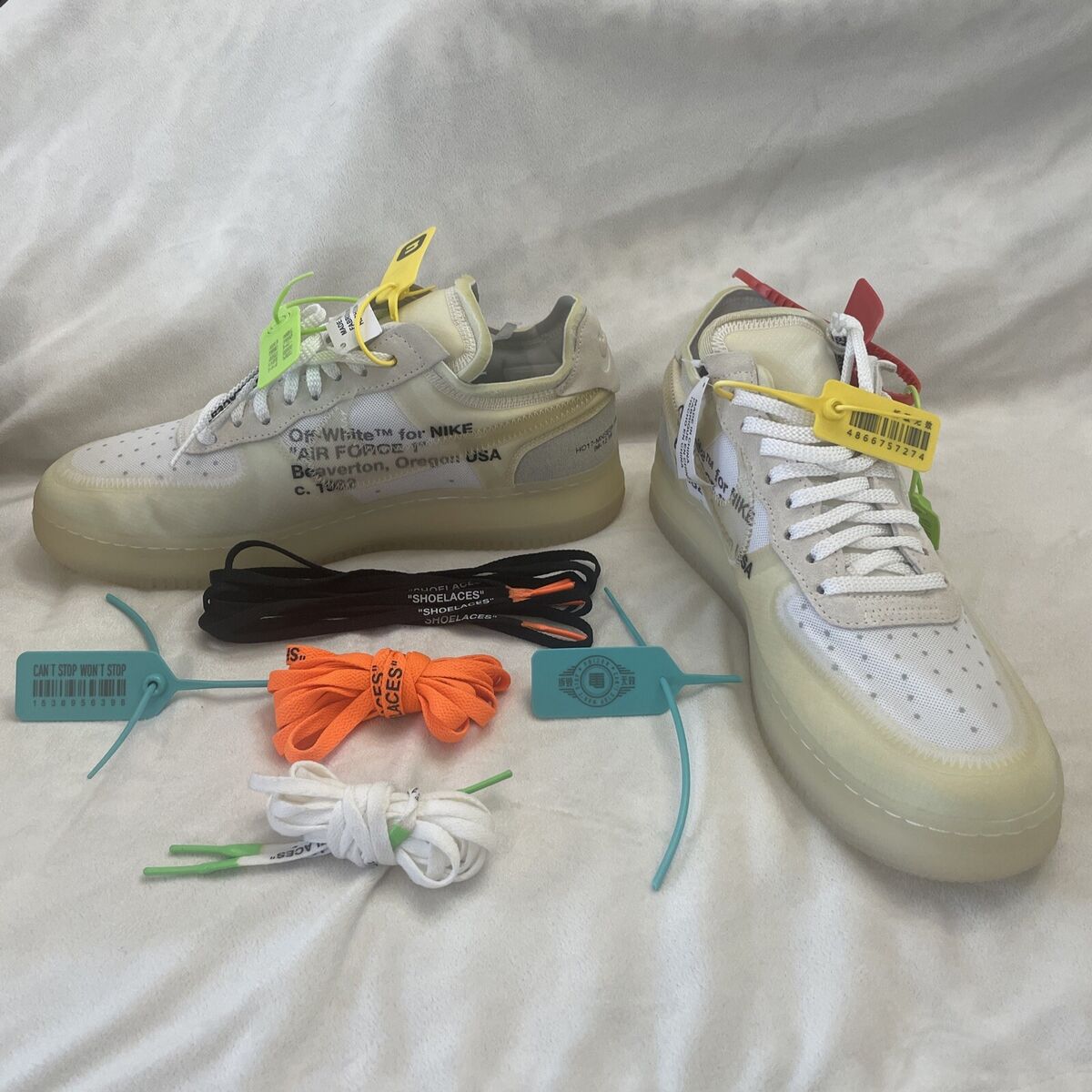 Size 12 - Nike Off-White x Air Force 1 Low The Ten Size 12 - Nike Off-White x Air Force 1 Low The Ten