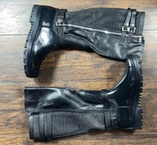 Black Rain Boots