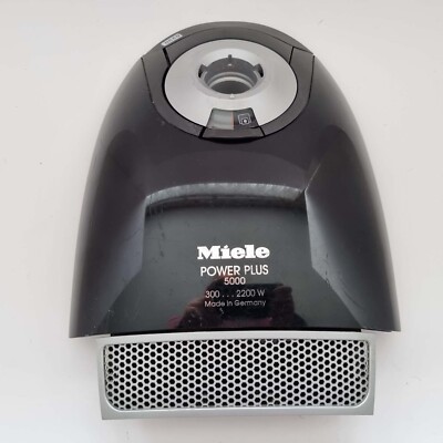 Miele Staubsauger - Gehäuse Top/Deckel - Komplett C2/S5 - Schwarz - Original Gebrauchtteil