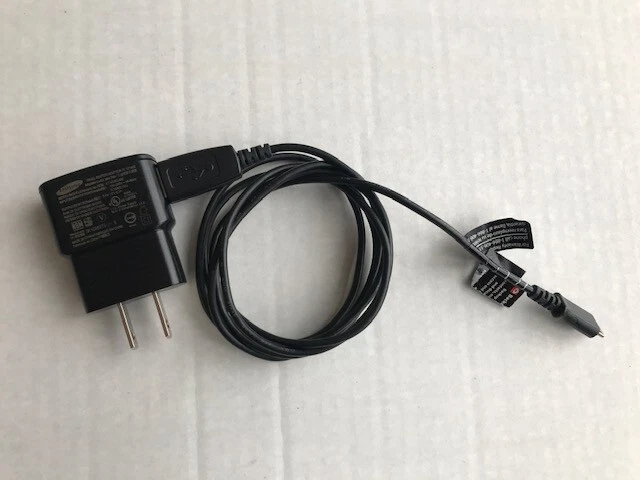 Genuine Samsung Power Adapter OEM Travel Plug 5V 700mA ETA0U60JBE W/ cable USB - Image 2 of 4