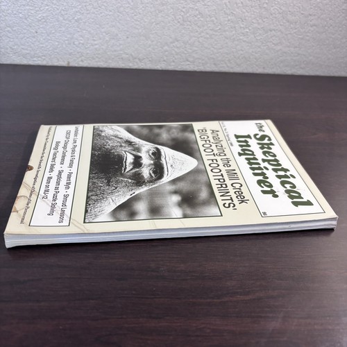 Skeptical Inquirer Magazine Spring 1989 Analyzing The Mill Creek BIGFOOT Prints - Picture 8 of 11