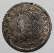 1830 Capped Bust Half Dime C24
