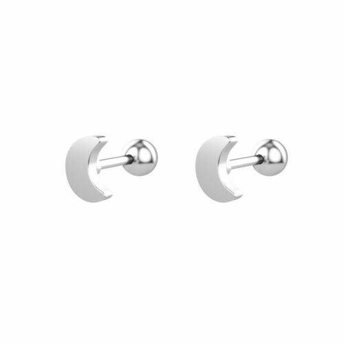 Medizinische Ohrstecker Parr Ohrring Gesundheitsstecker 316L Schraubverschluss - Bild 8 von 29
