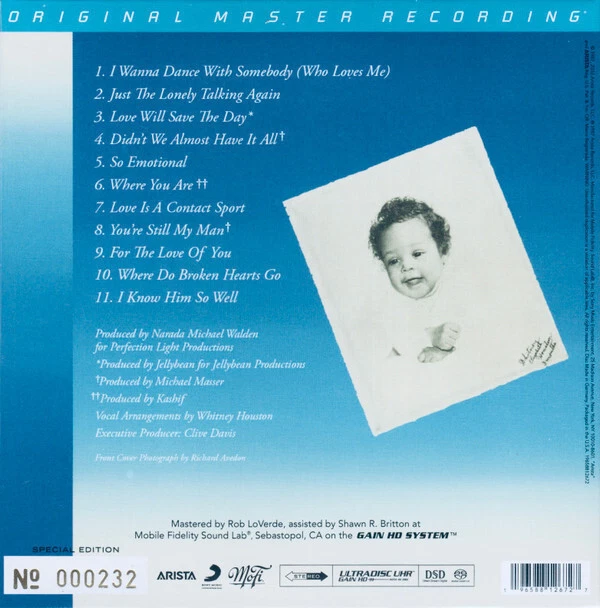 MOFI UDSACD-2255 WHITNEY HOUSTON WHITNEY! HYBRID SACD 2023 numbered sealed - Bild 3 von 4