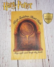 Harry Potter Antique Radio Wooden Print Wizarding Trunk Hogwarts Deathly Hallows
