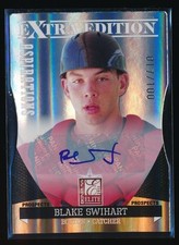 BLAKE SWIHART 2011 DONRUSS ELITE EXTRA EDITION PROSPECTS ASPIRATIONS AUTO 17/100