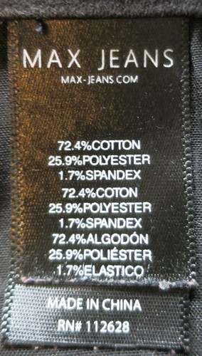 Jeans Max Jeggings negros elásticos corte delgado talla 10 - Imagen 7 de 13