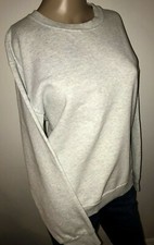 Fruit of the Loom Gray Sweatshirt Med Deadstock Blank Sweater Unisex 90s VTG