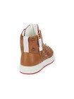 100% AUTHENTIC NEW MEN MCM COGNAC LOGO SIDE ZIP HIGH TOP SNEAKERS EU 45/US 12 — photo 5