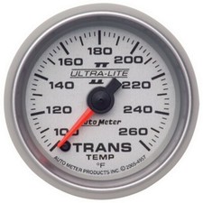 Autometer Ultra-lite Ii 2-116in Transmission Temperature 100-260 Deg F Digital