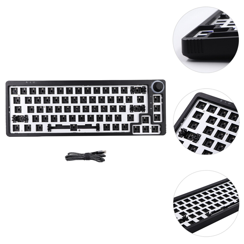 Mechanical Keyboard Kit with Ergonomic Design and Premium Workmanship for Enhanced Typing Experience and Comfort-image