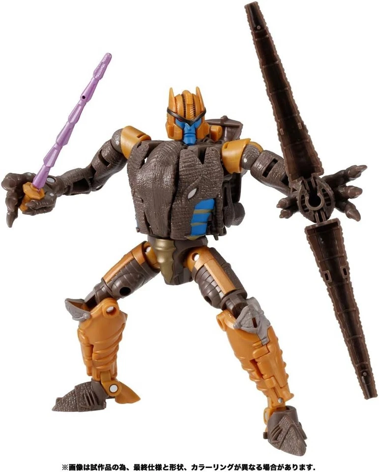 Transformers Kingdom War For Cybertron Trilogy KD-08 Dinobot Action Figure - Image 3 of 4