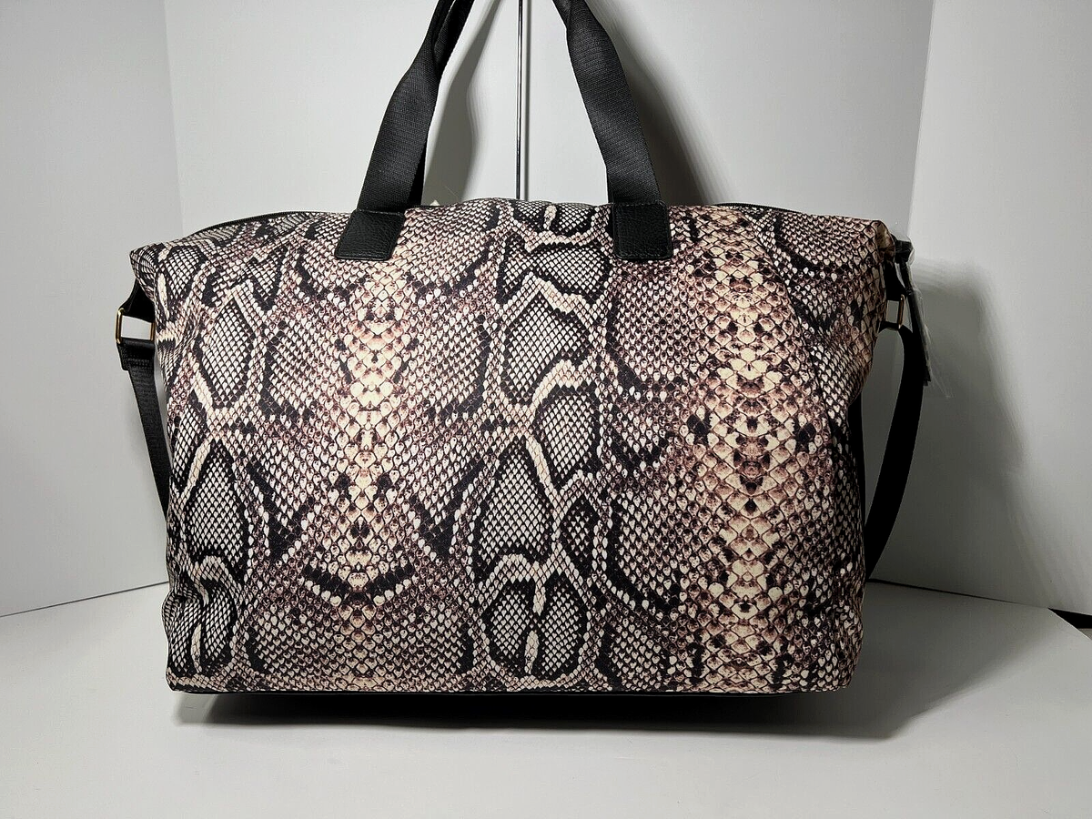 sOMEThING フェノム　美品 JESSICA SIMPSON Weekender Large Tote Travel Bag NATALIE NWT